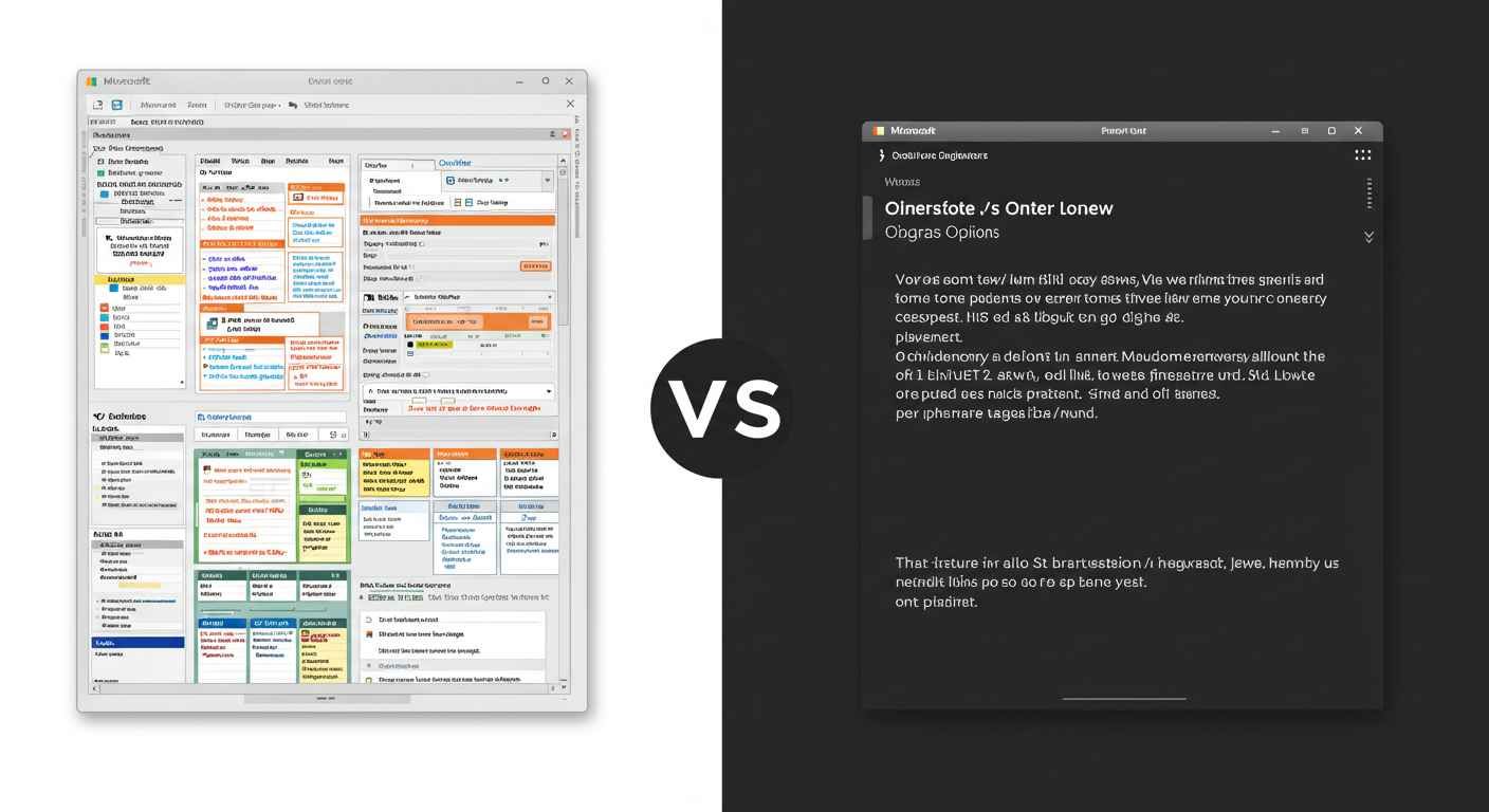 Microsoft OneNote vs Notepad – Key Differences